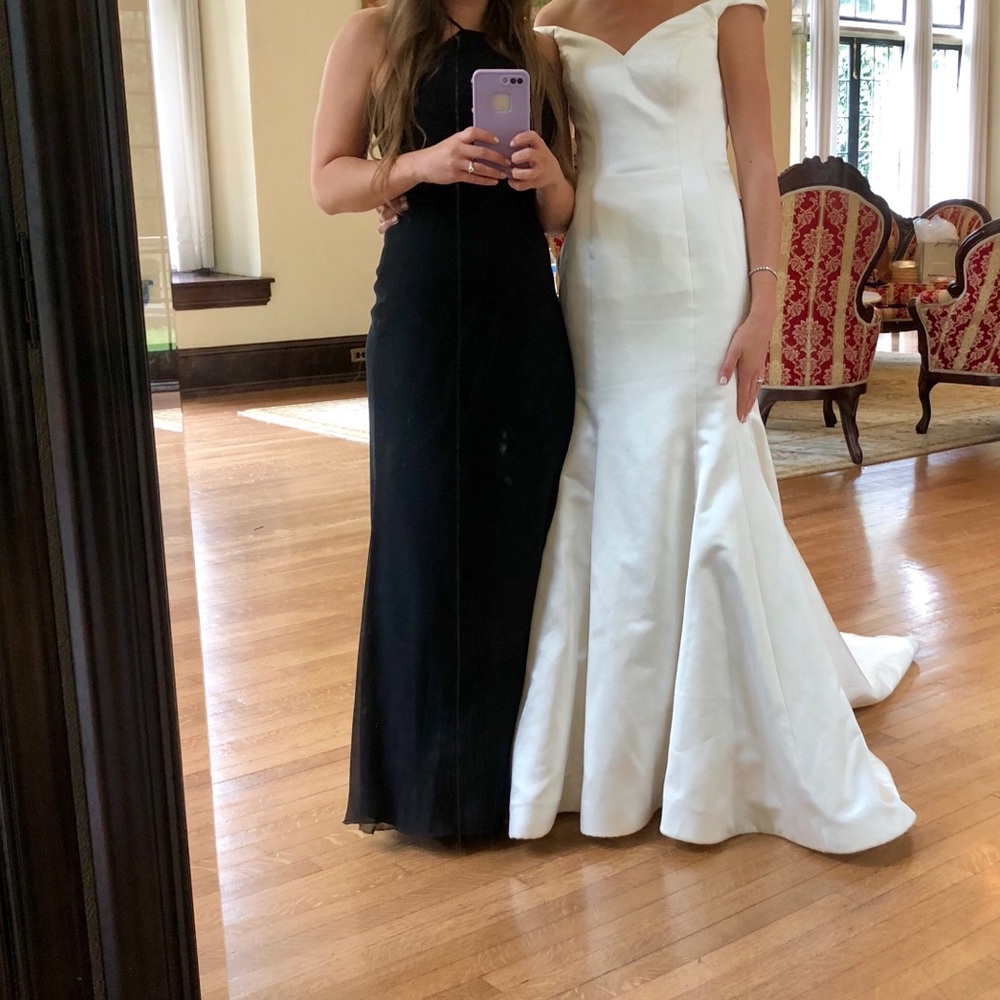 Black Miss Hayley Paige Black Gown